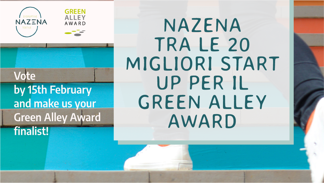 Nazena tra le 20 migliori start up in gara per il Green Alley Award